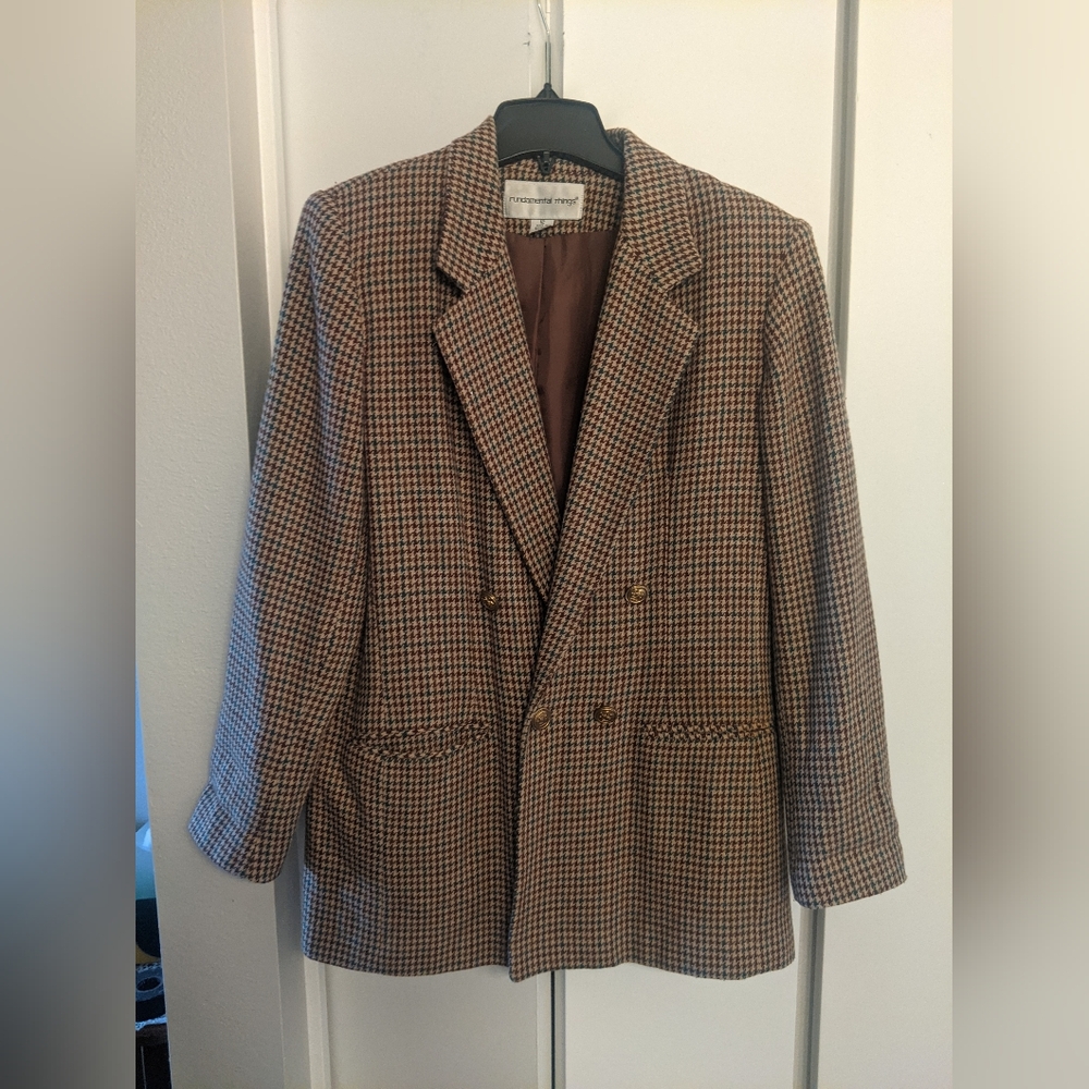 Vintage wool blazer
